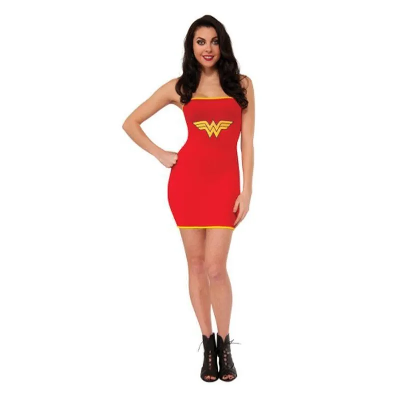 Wonder Woman Tube Dress Size S