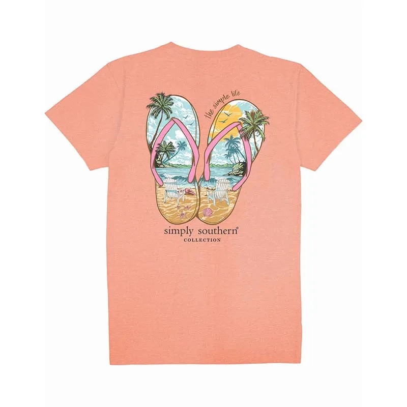 Youth Sandals Short Sleeve T-Shirt
