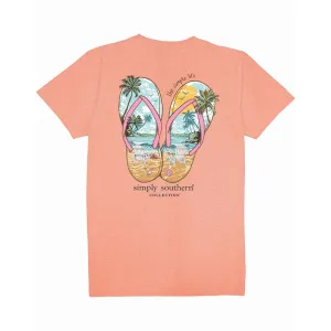 Youth Sandals Short Sleeve T-Shirt