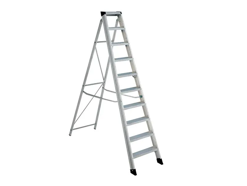 Zarges En131 Professional Swingback Steps Open 2.53M Closed 2.83M 12 Tread